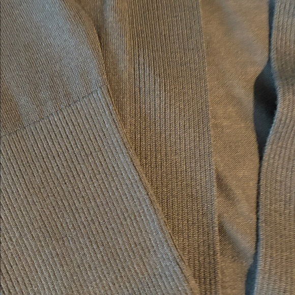 Ann Taylor NWT Sz XL Olive Green Women's Open Front Cardigan - Picture 3 of 4